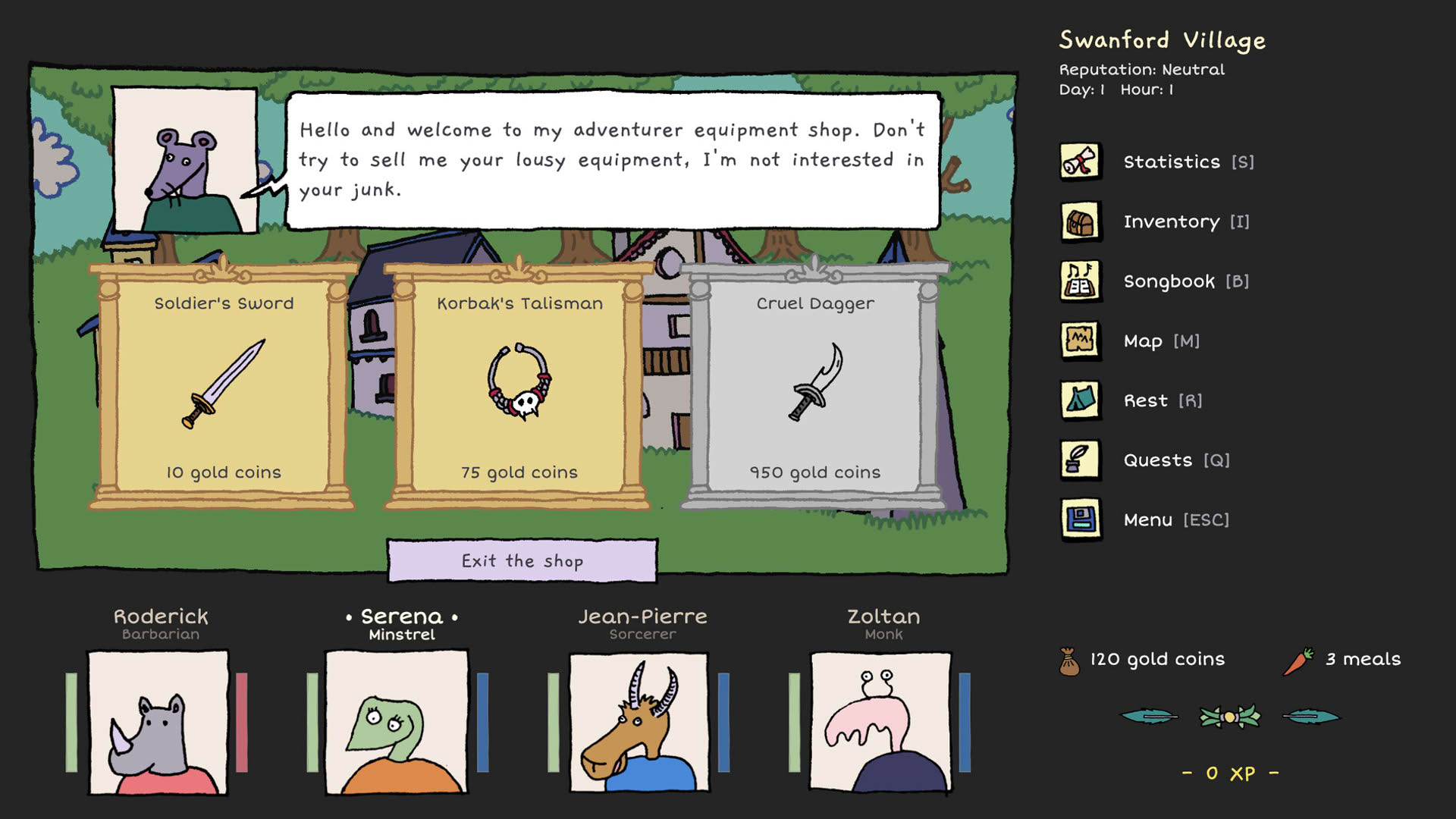 Screenshot for Heroes of the Seven Islands