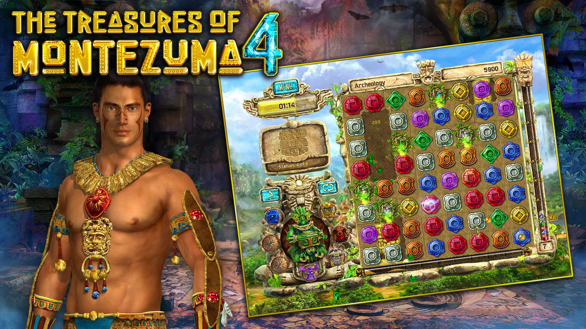 Screenshot for The Treasures of Montezuma 4