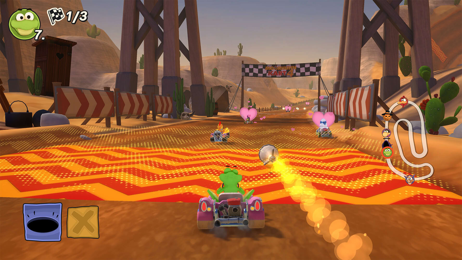 Screenshot for Moorhuhn Kart 4