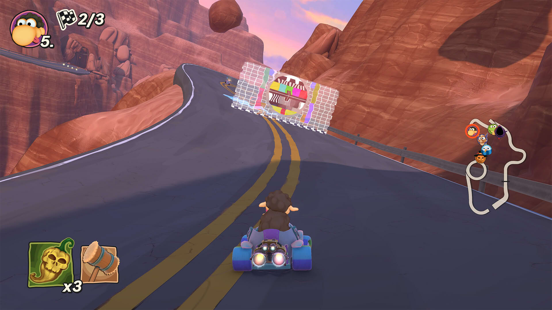Screenshot for Moorhuhn Kart 4