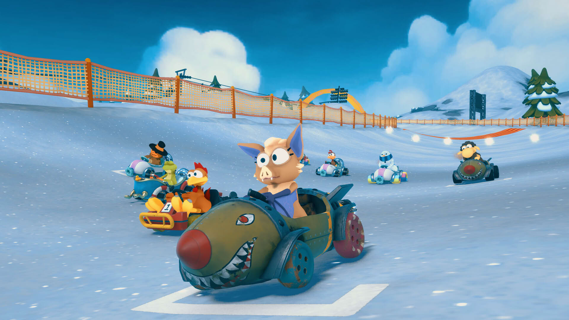 Screenshot for Moorhuhn Kart 4