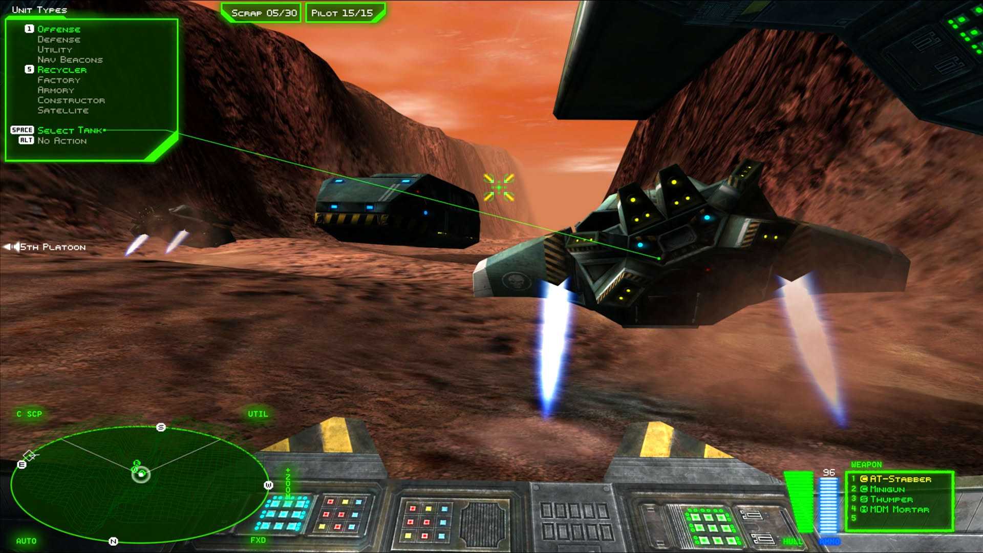 Screenshot for Battlezone 98 Redux