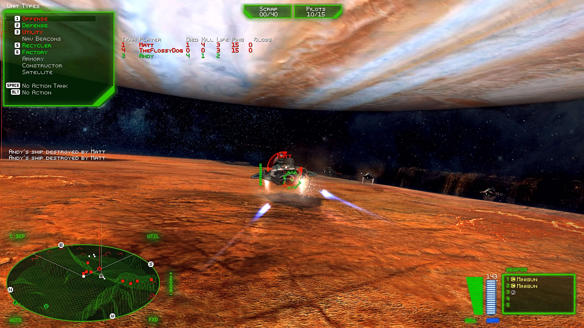 Screenshot for Battlezone 98 Redux