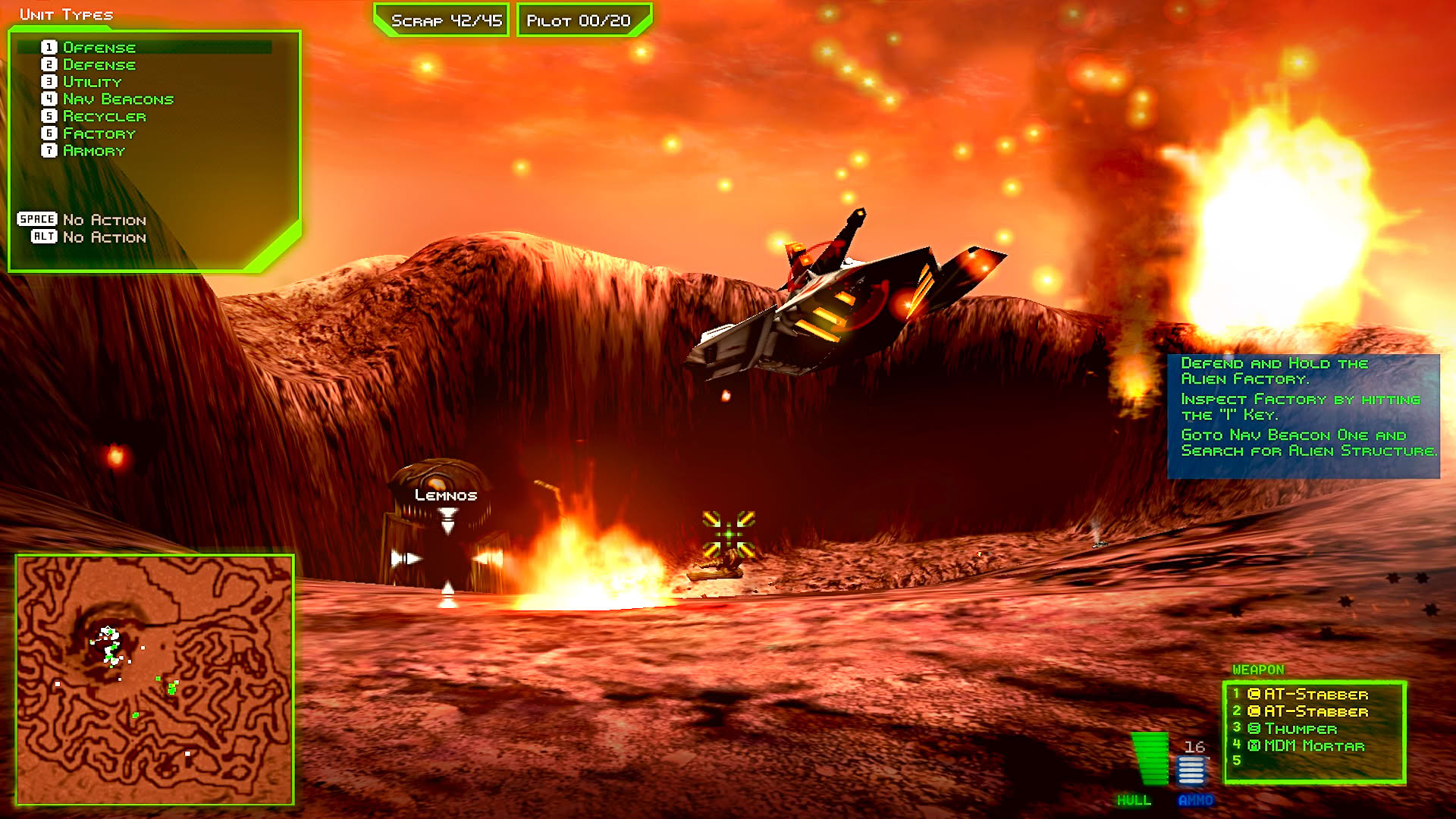 Screenshot for Battlezone 98 Redux