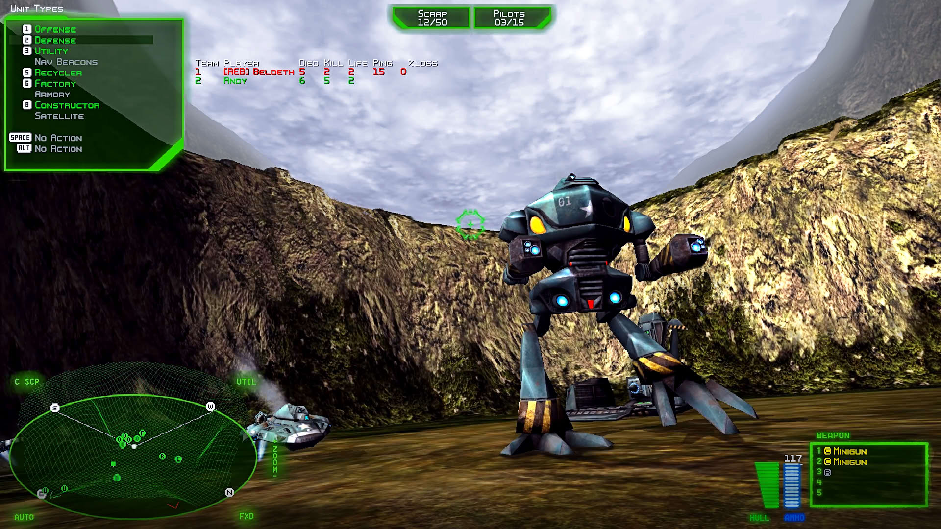 Screenshot for Battlezone 98 Redux