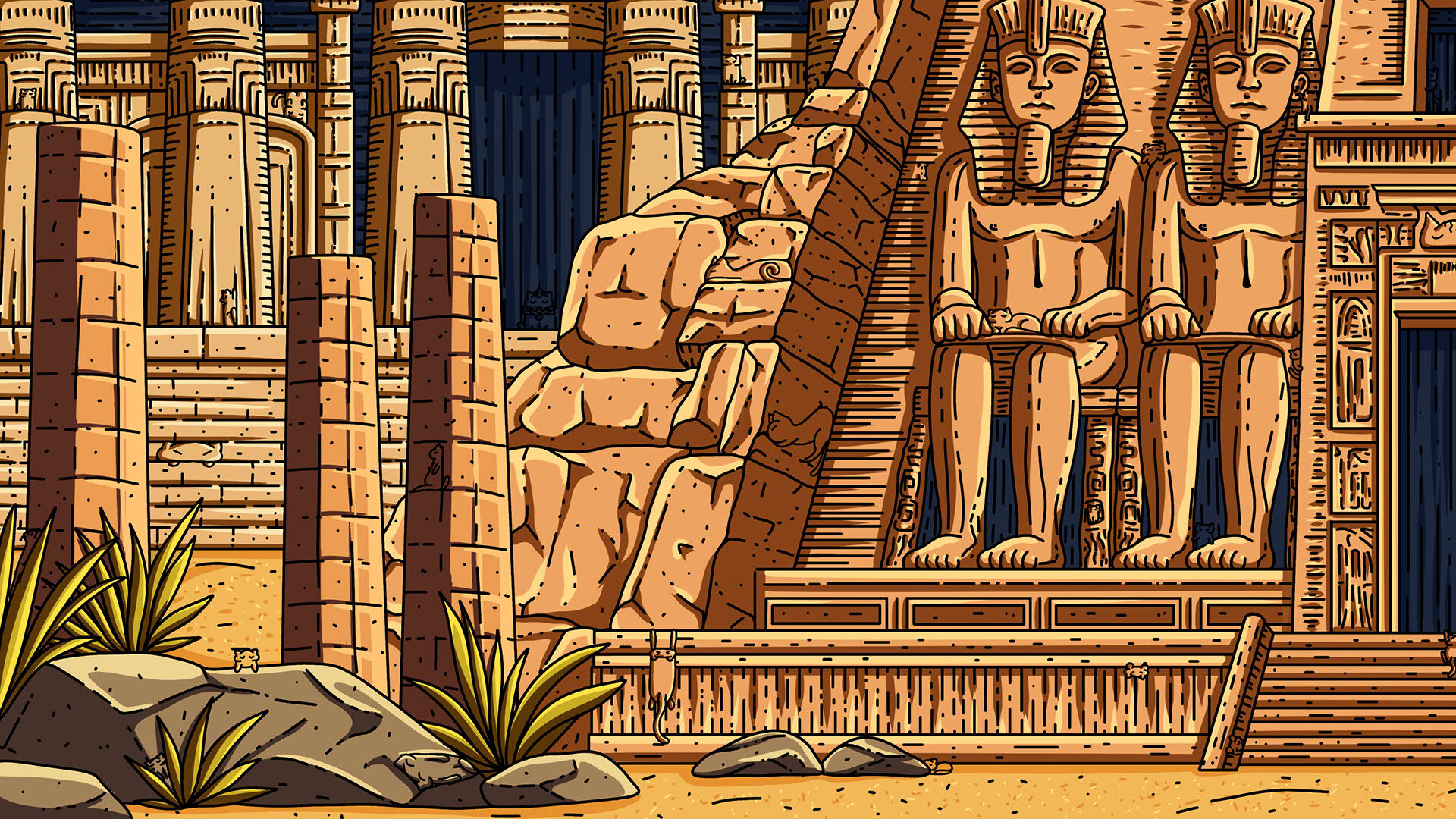 Screenshot for 100 Egypt Cats