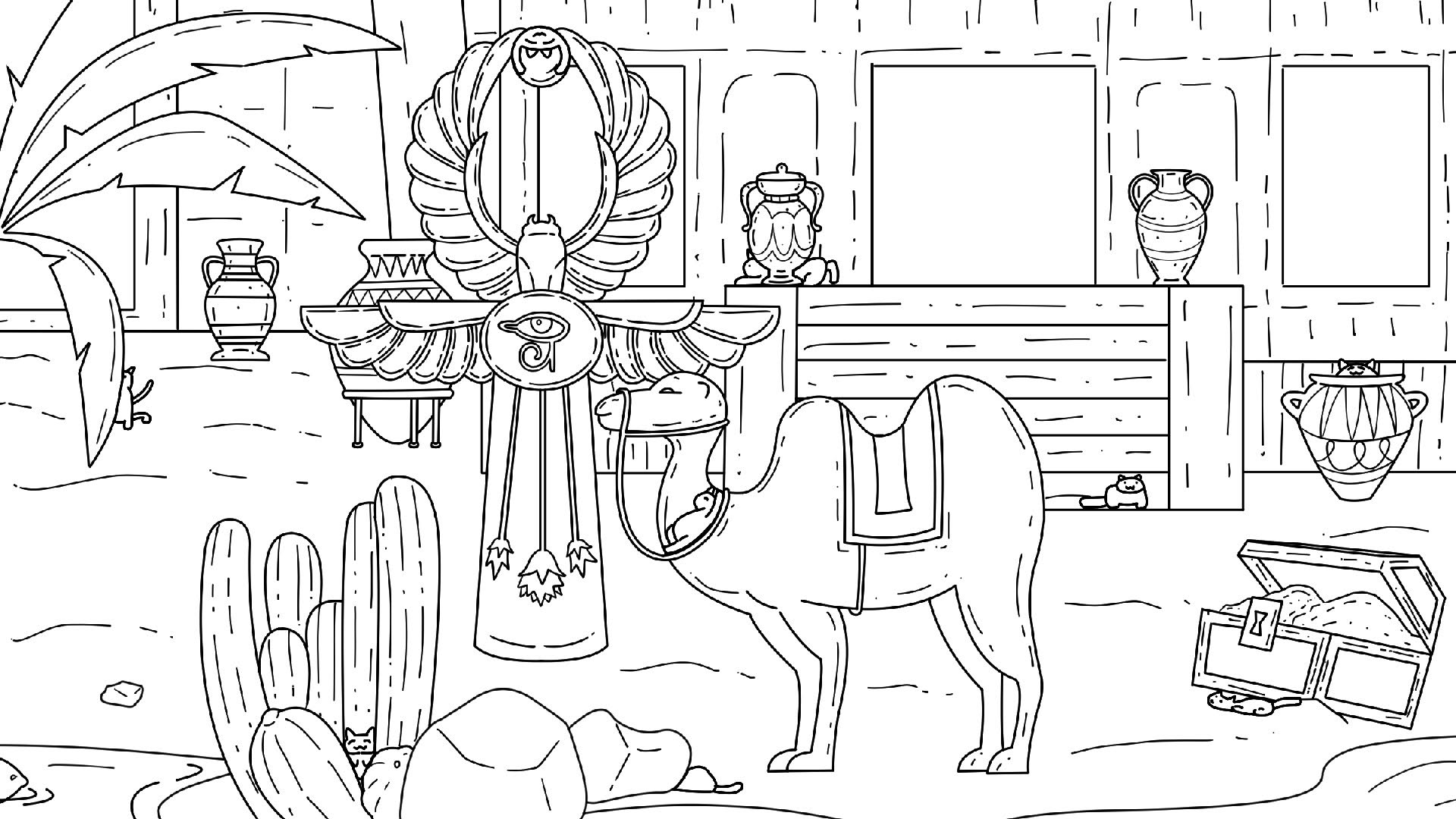 Screenshot for 100 Egypt Cats