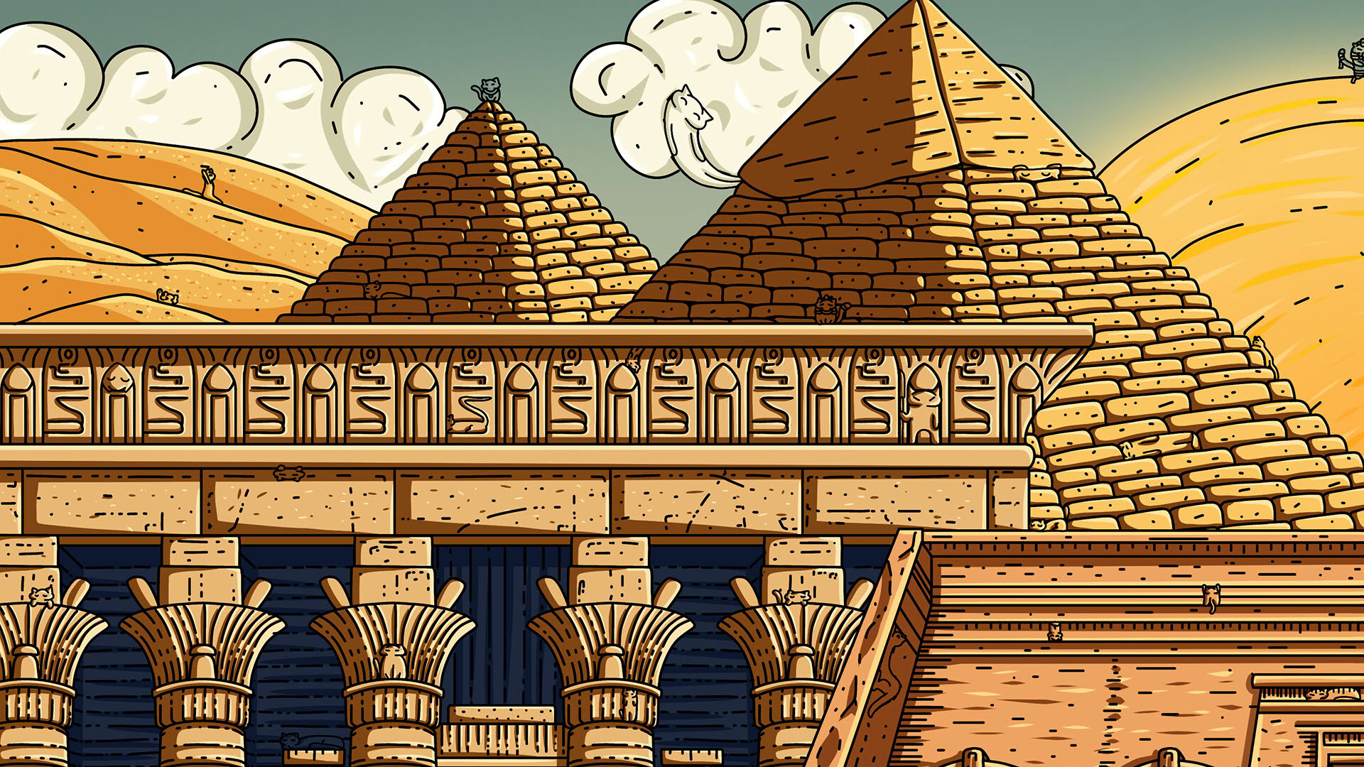 Screenshot for 100 Egypt Cats