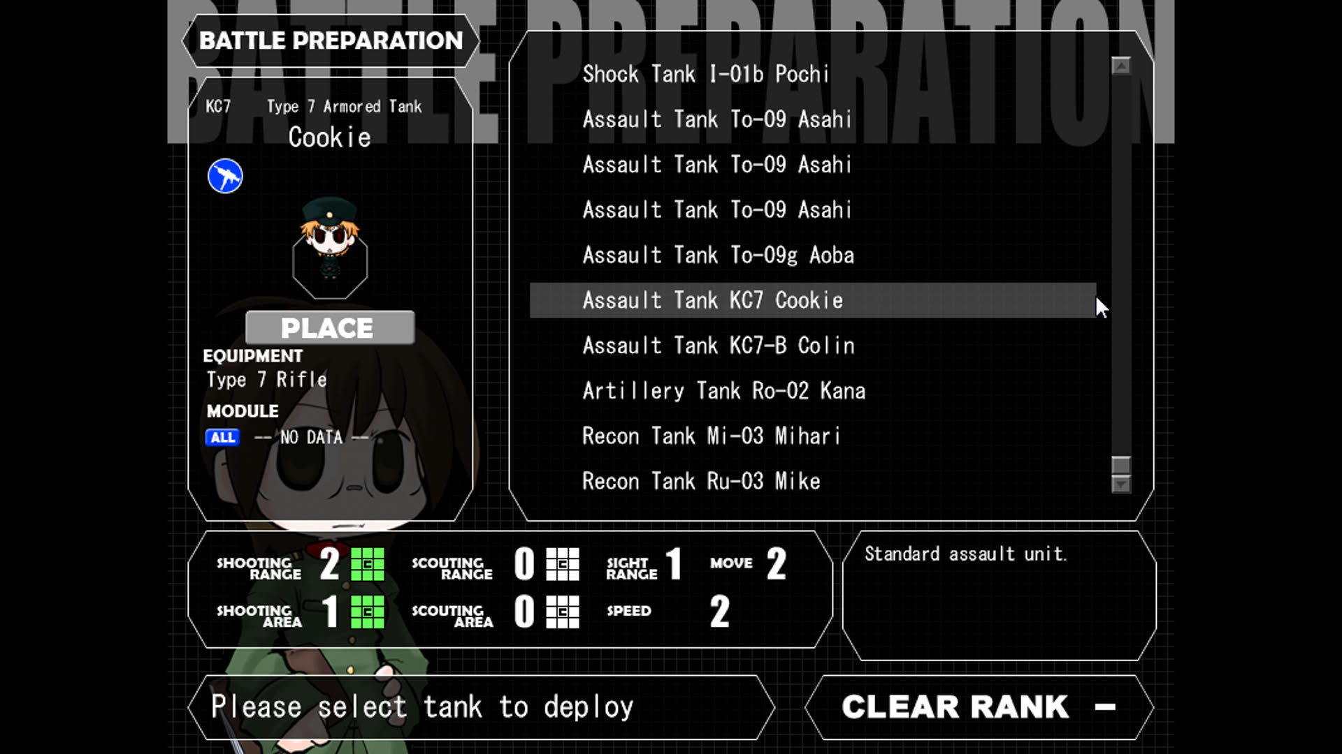 Screenshot for War of the Human Tanks: Limited Operations