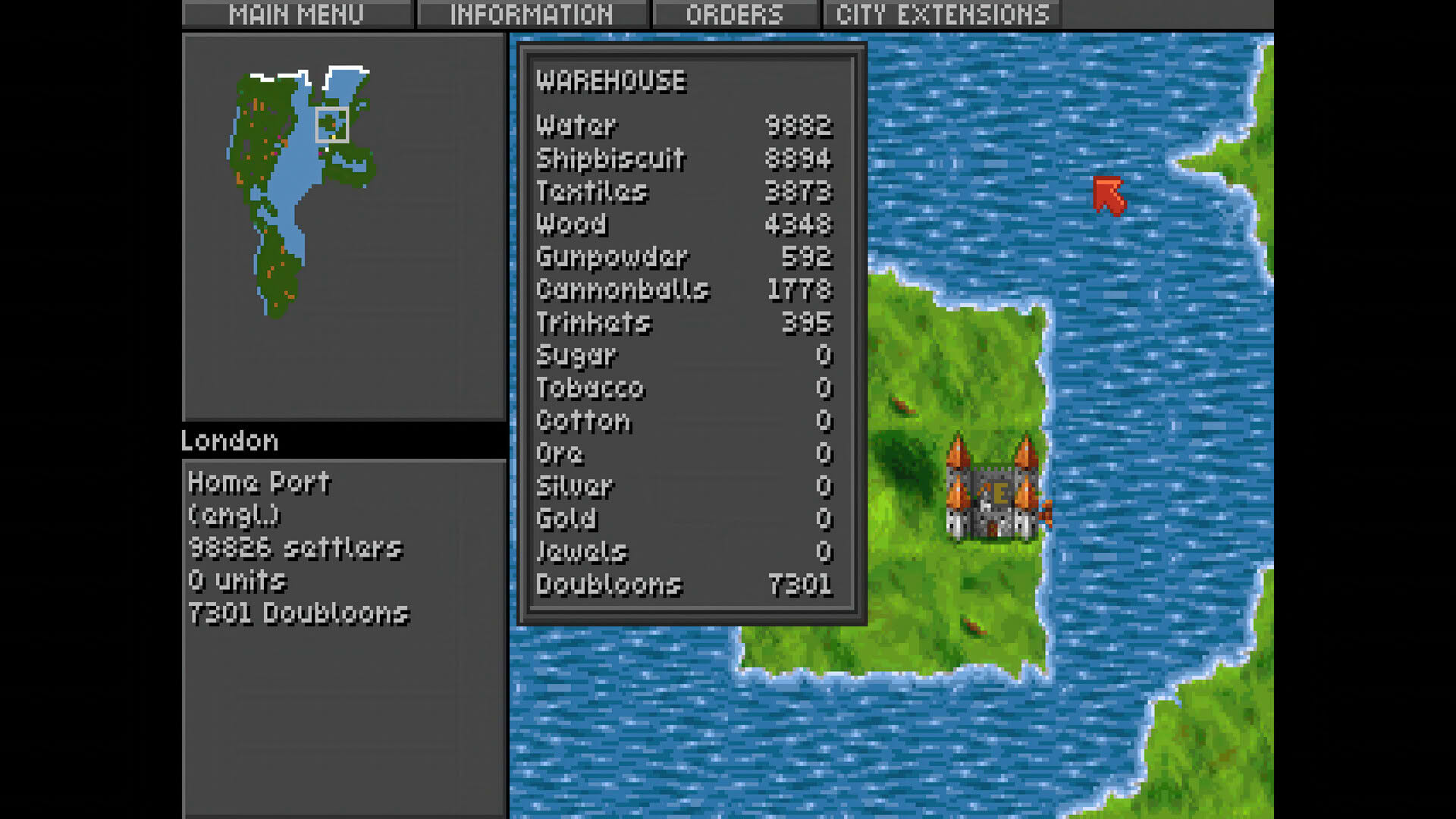 Screenshot for Exploration