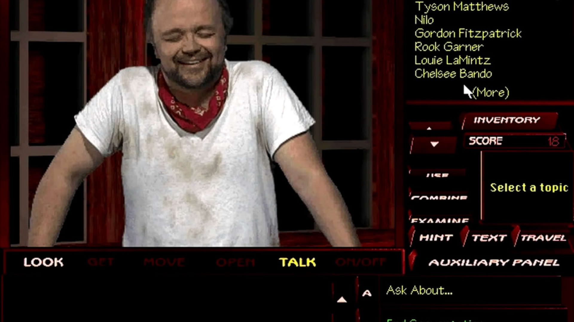 Screenshot for Tex Murphy: The Pandora Directive