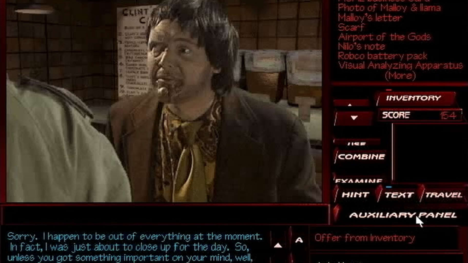 Screenshot for Tex Murphy: The Pandora Directive