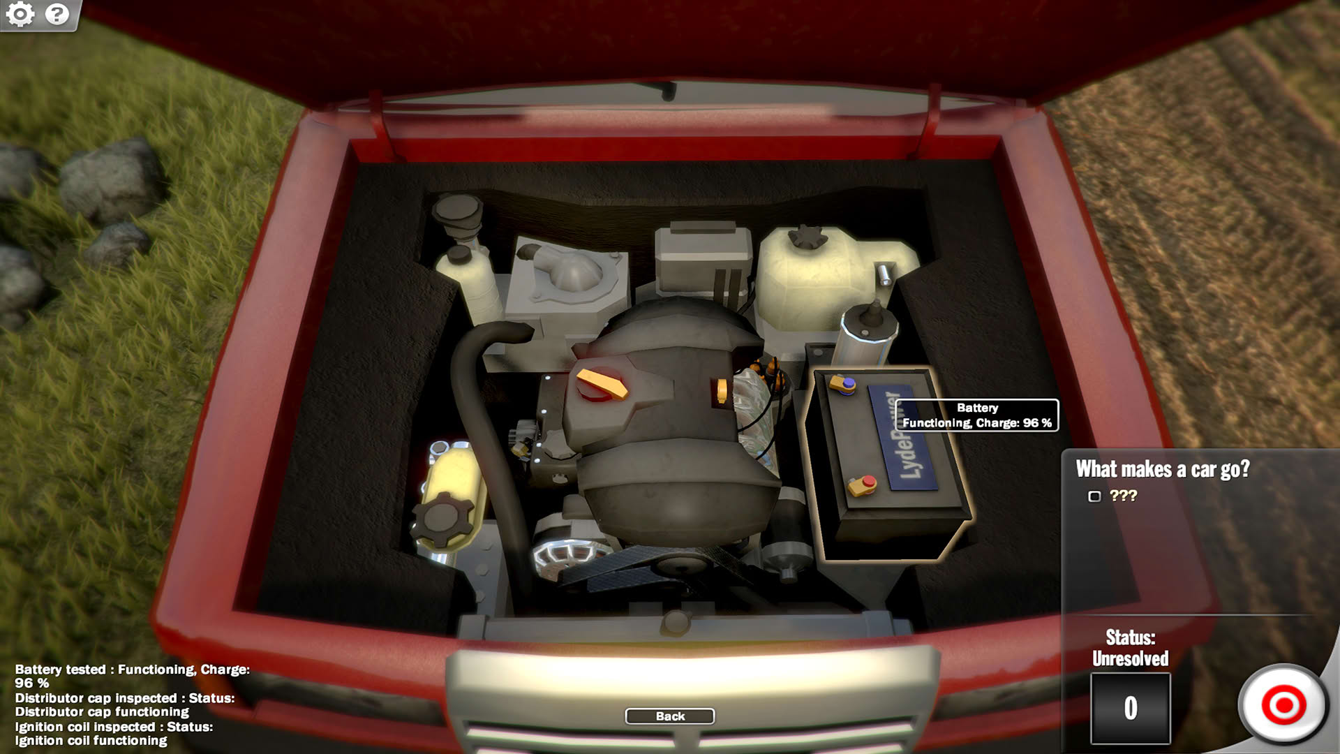 Screenshot for Roadside Assistance Simulator