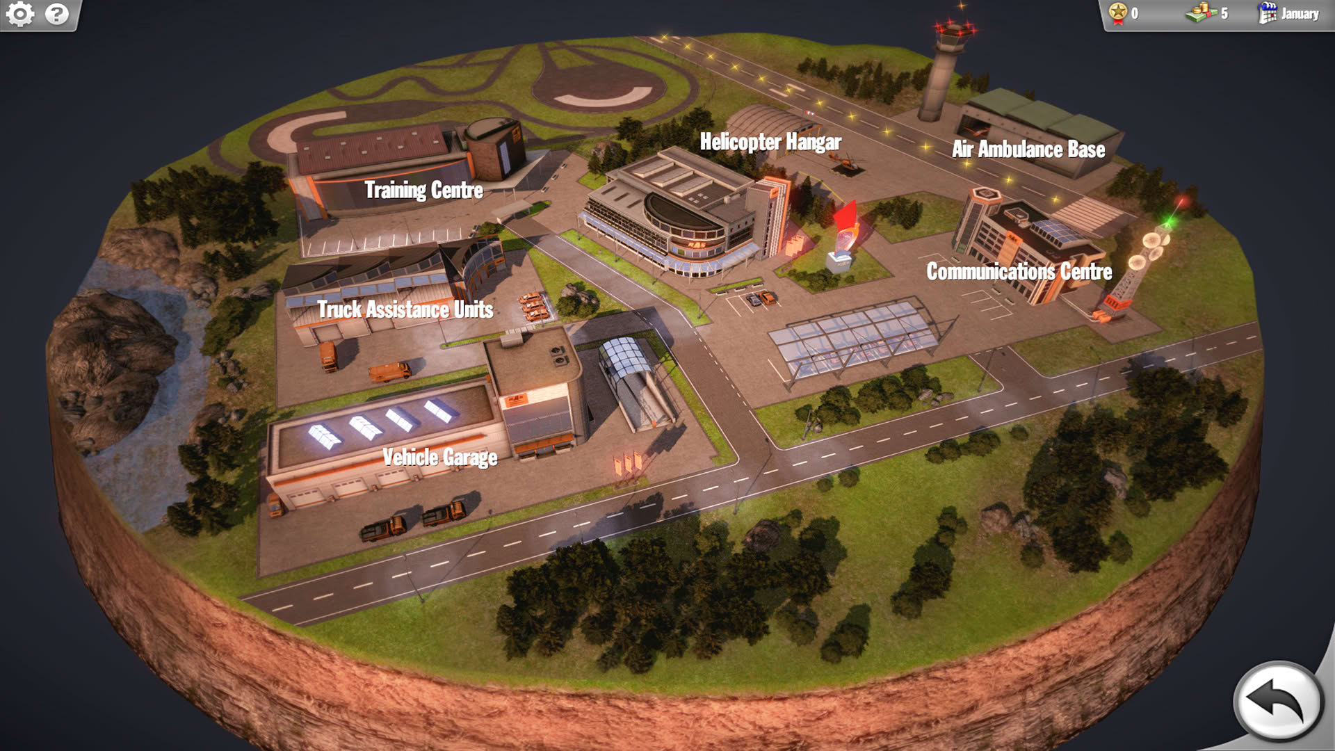 Screenshot for Roadside Assistance Simulator