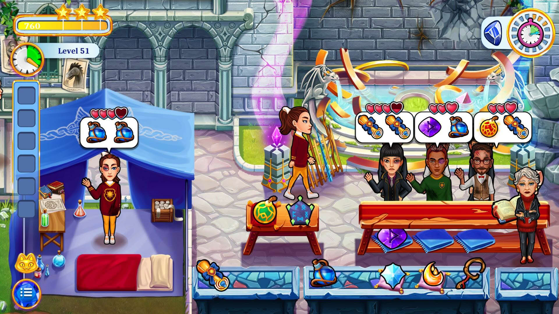 Screenshot for Arcane Arts: Sorcerer's Quest