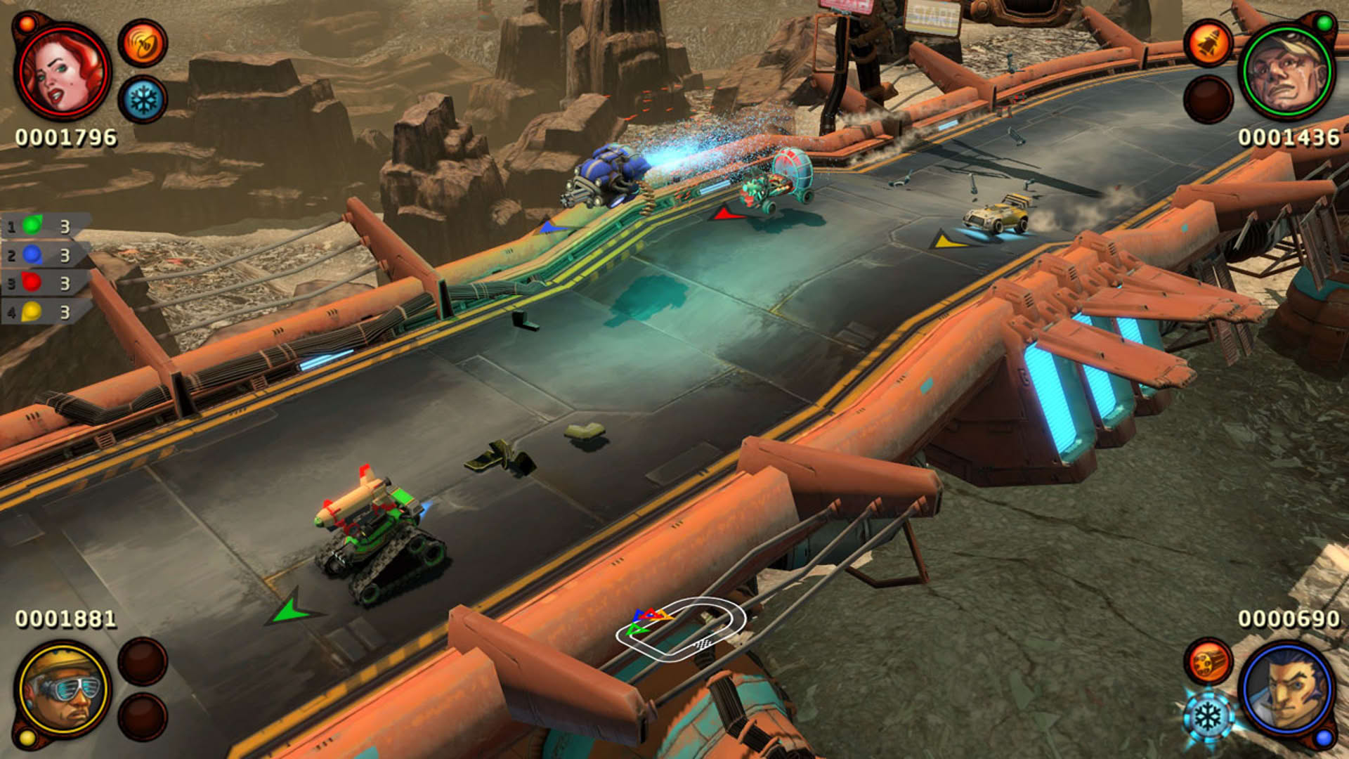 Screenshot for BlazeRush