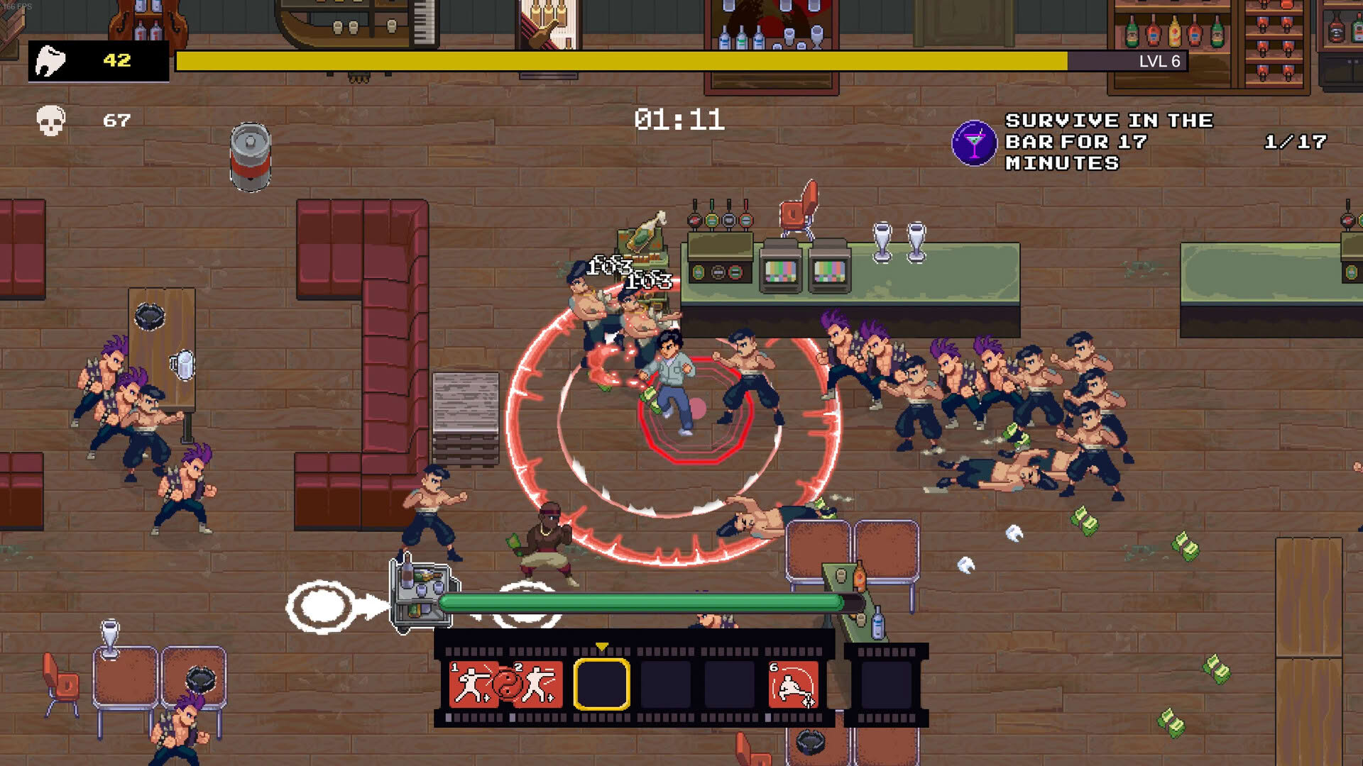 Screenshot for Karate Survivor