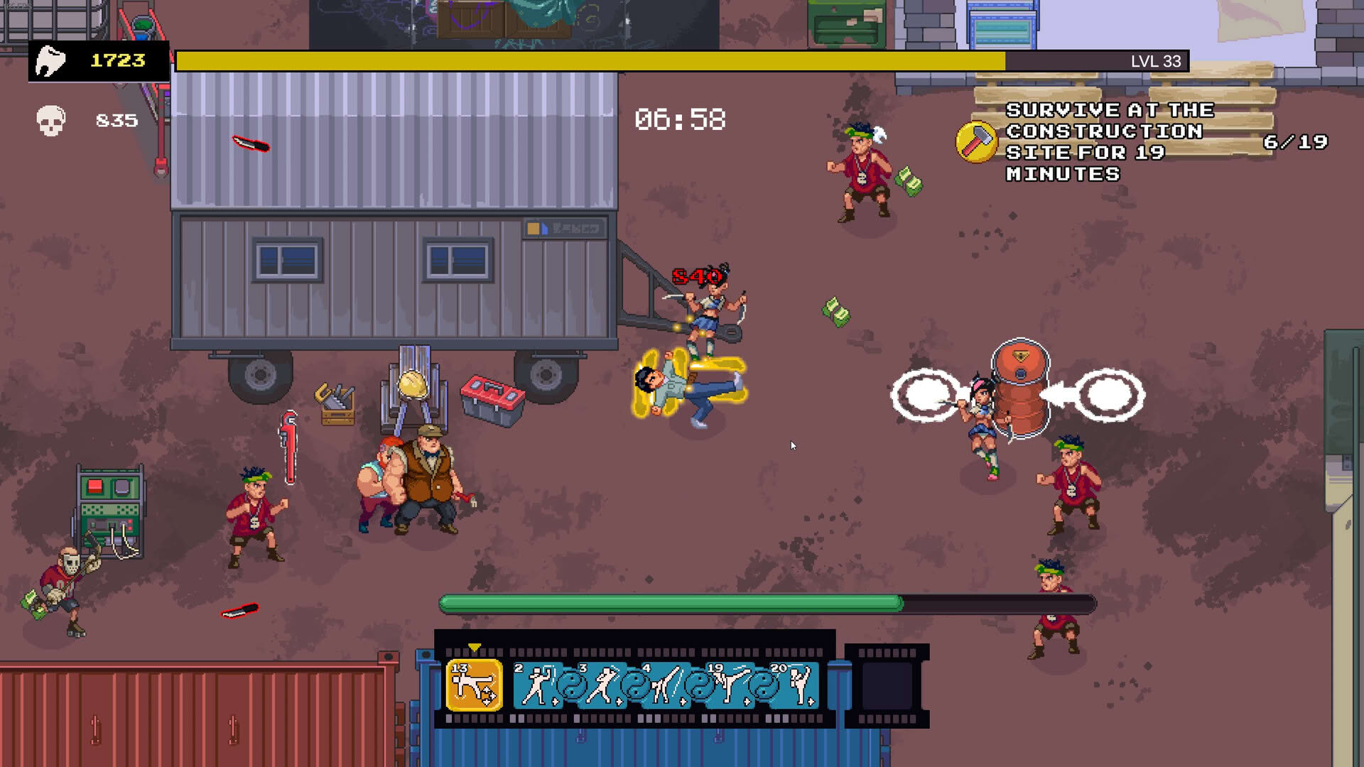Screenshot for Karate Survivor