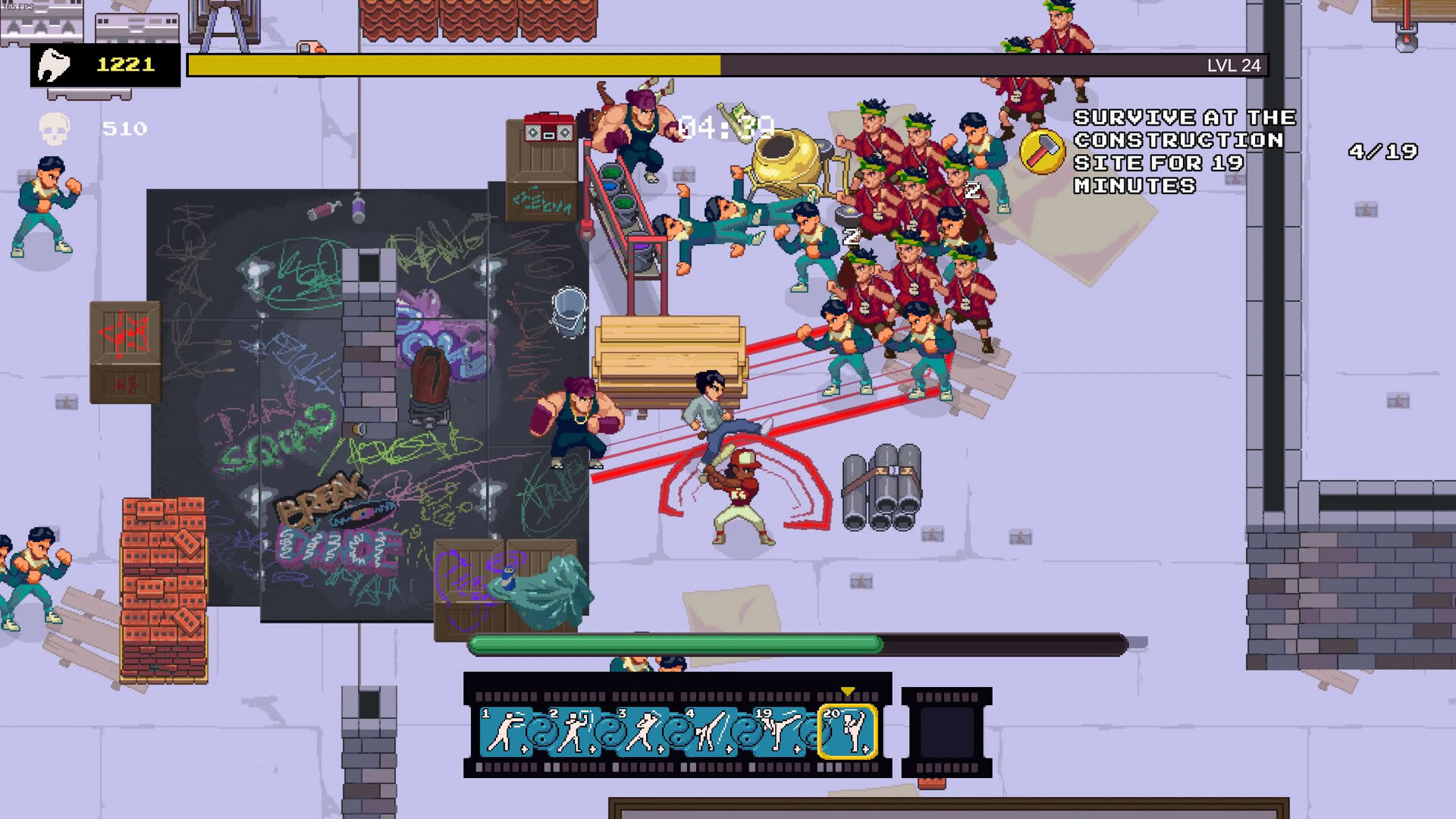 Screenshot for Karate Survivor