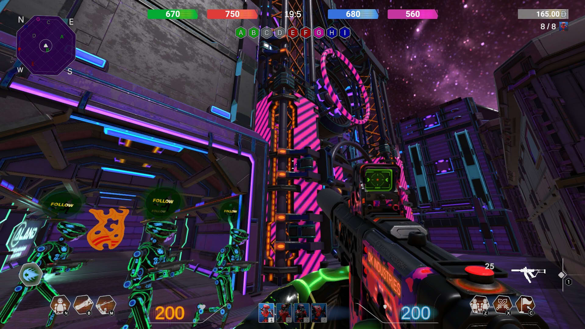 Screenshot for Neon Phonk Robots