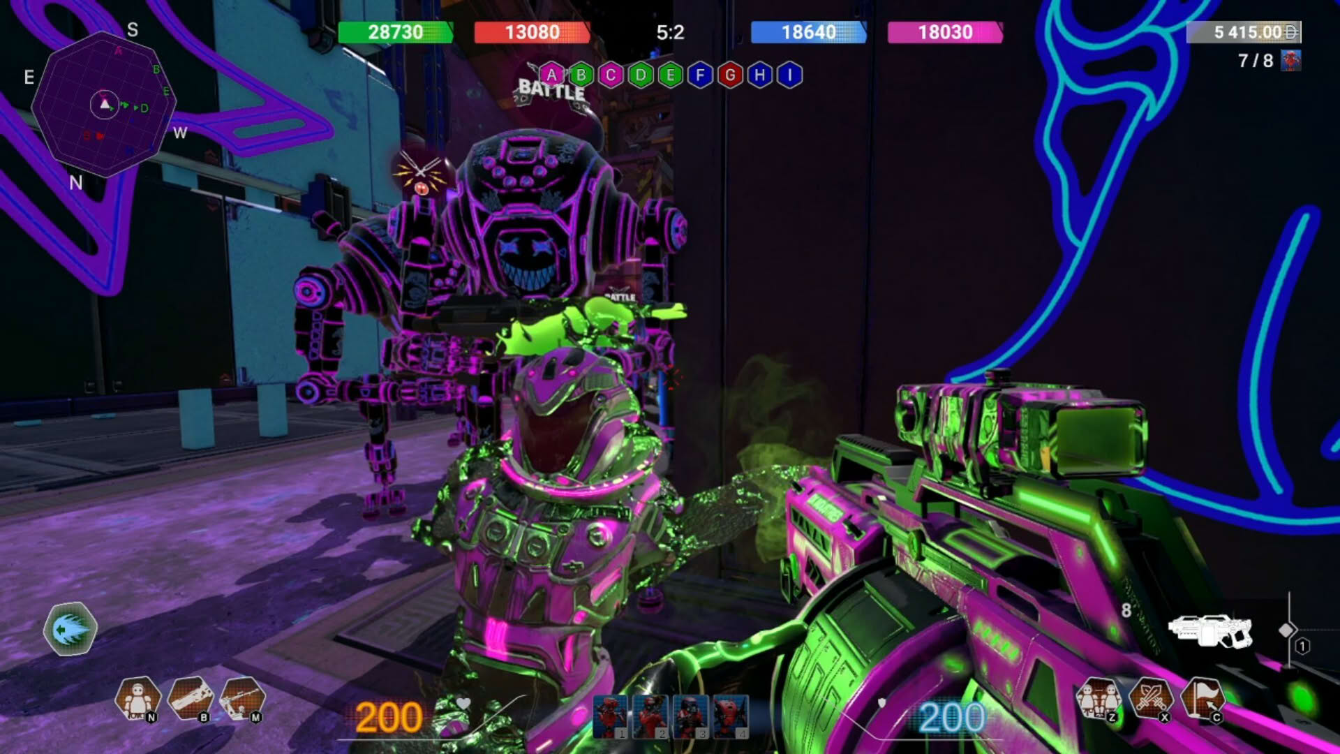 Screenshot for Neon Phonk Robots