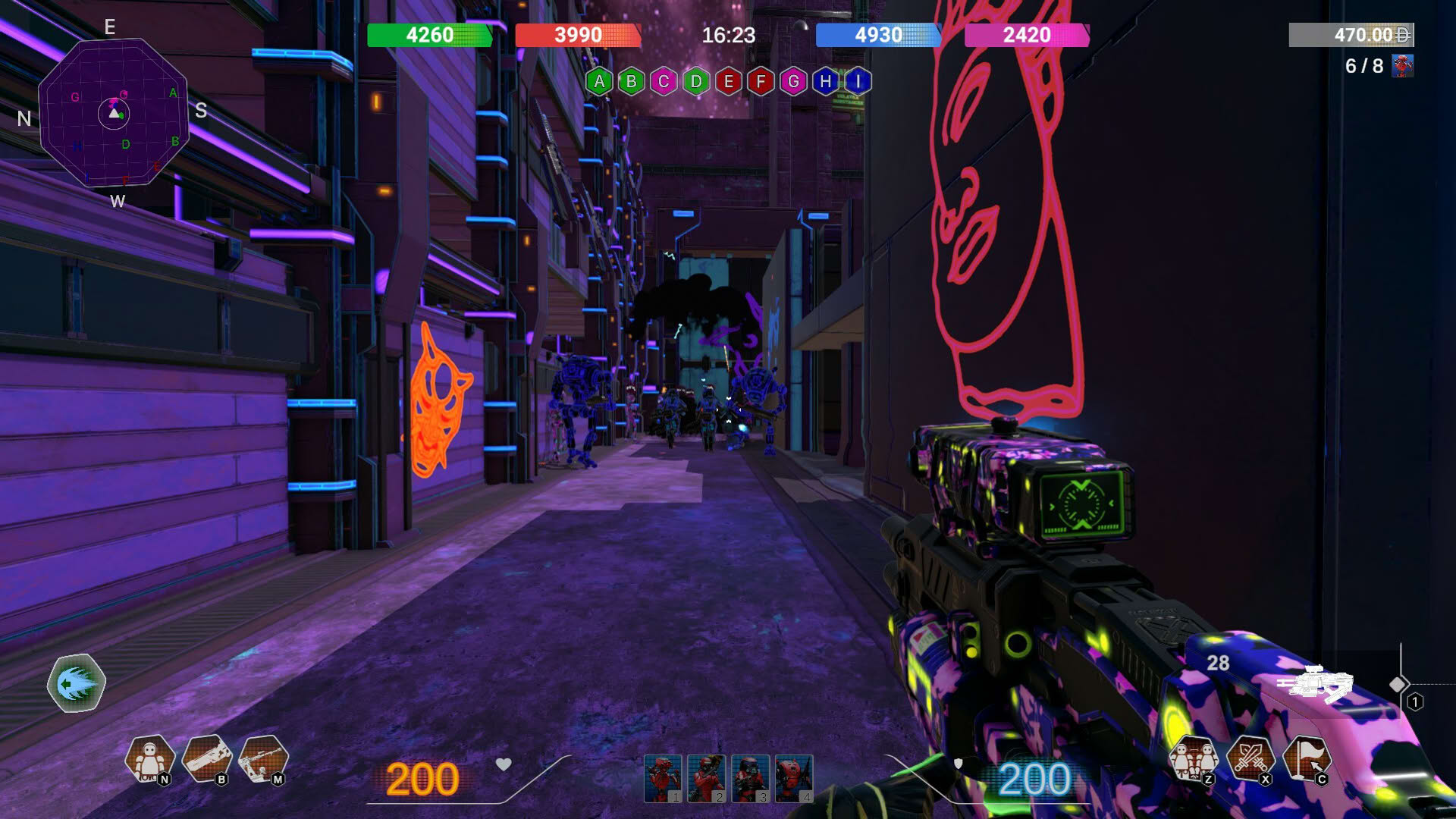 Screenshot for Neon Phonk Robots