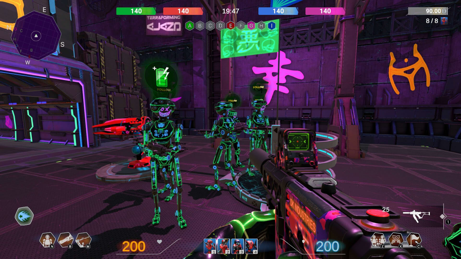 Screenshot for Neon Phonk Robots