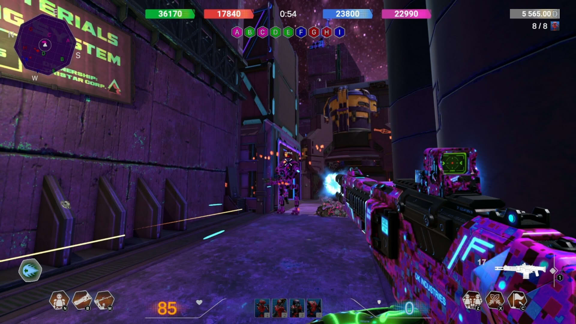 Screenshot for Neon Phonk Robots