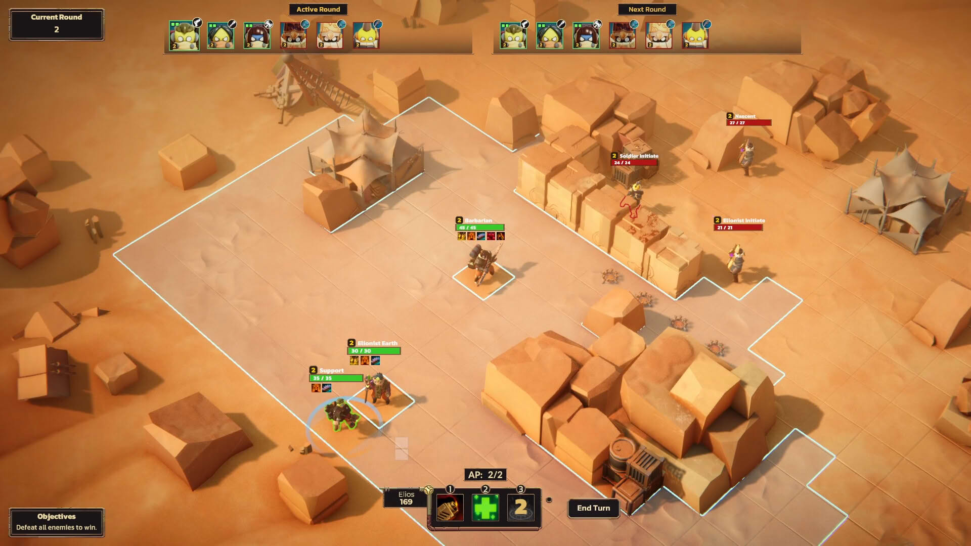 Screenshot for Dunebound Tactics
