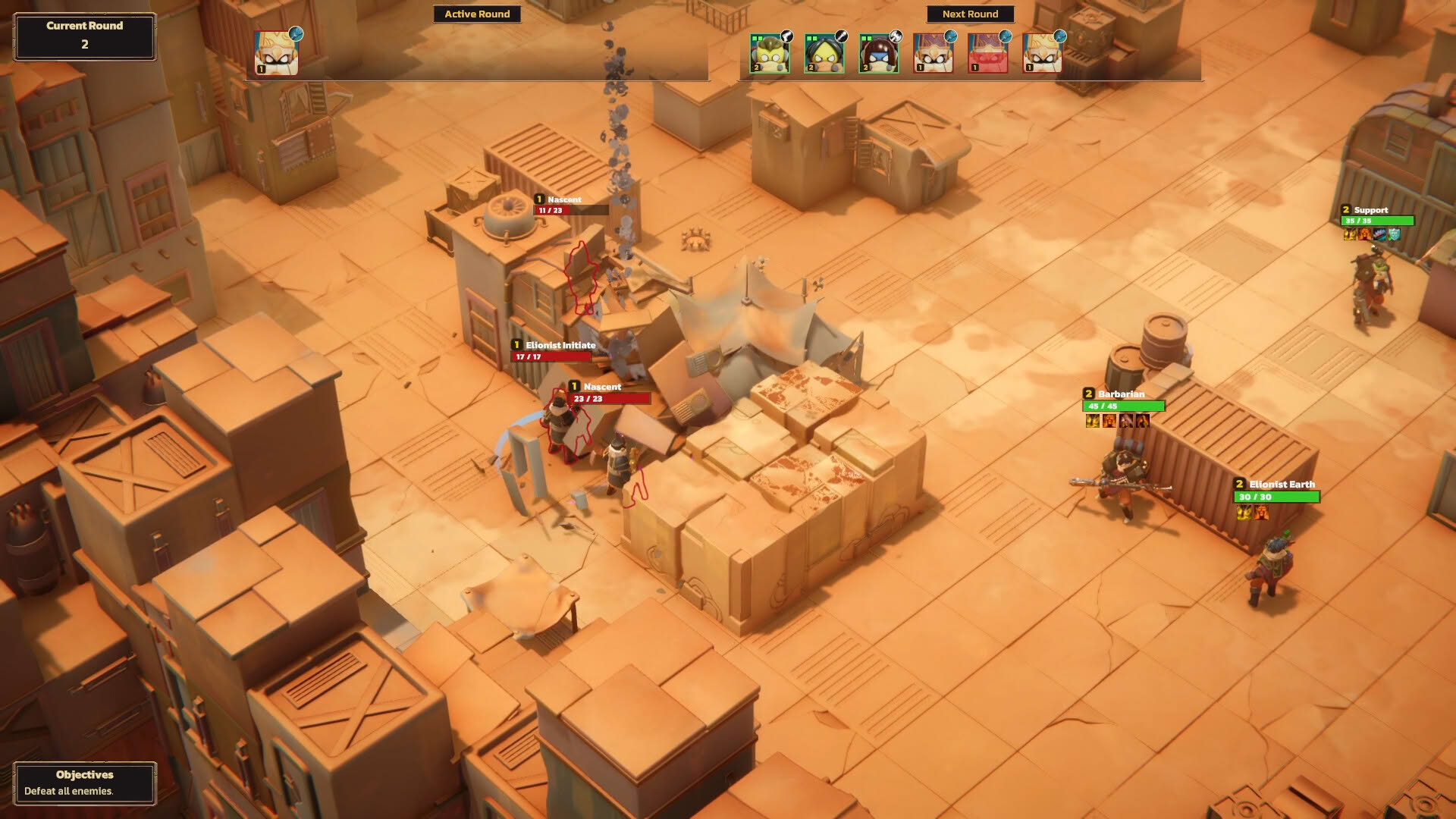 Screenshot for Dunebound Tactics