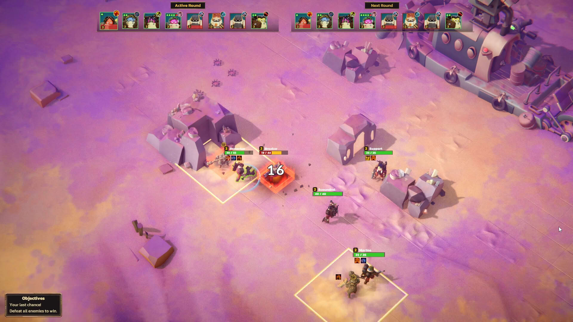 Screenshot for Dunebound Tactics
