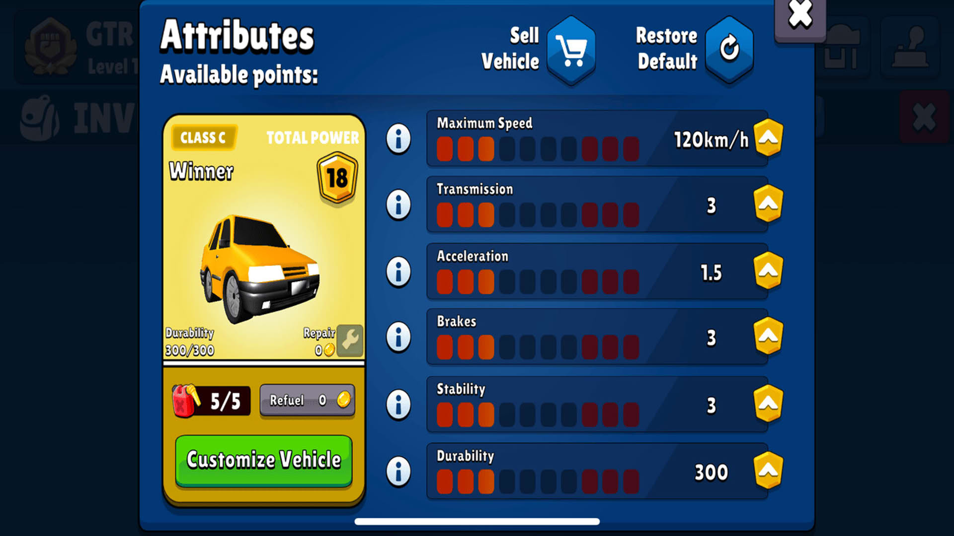 Screenshot for GTR: Garage Town Racing