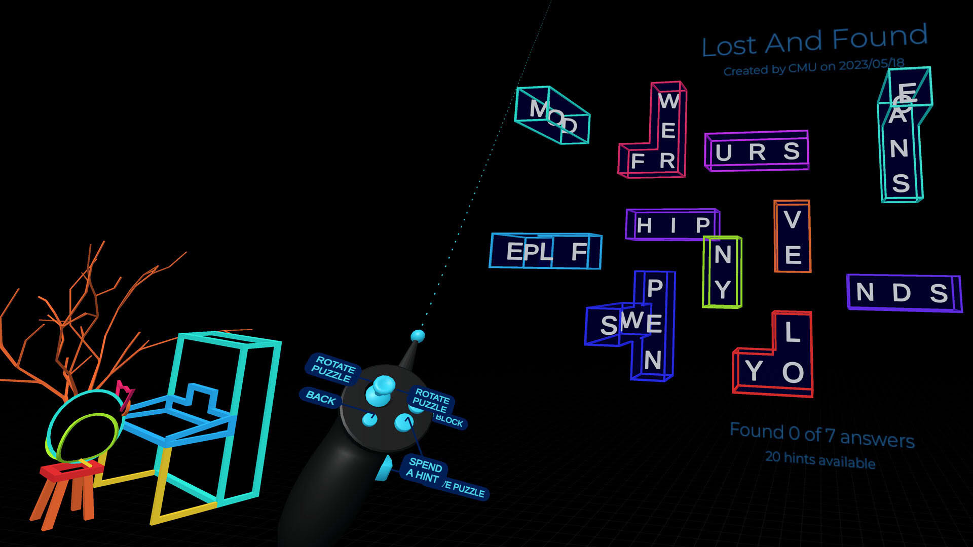 Screenshot for Arthur Owl's Word Block
