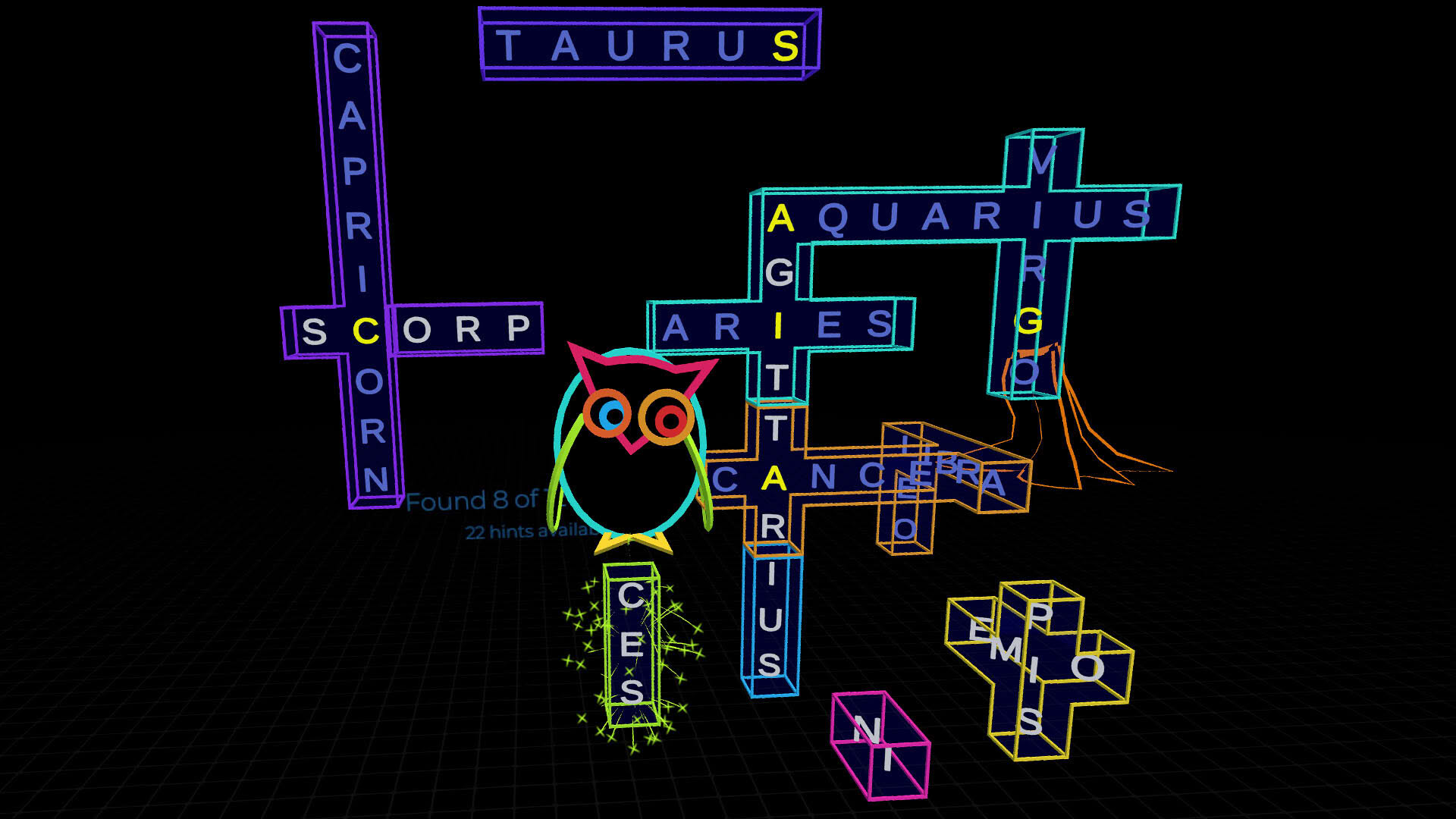 Screenshot for Arthur Owl's Word Block