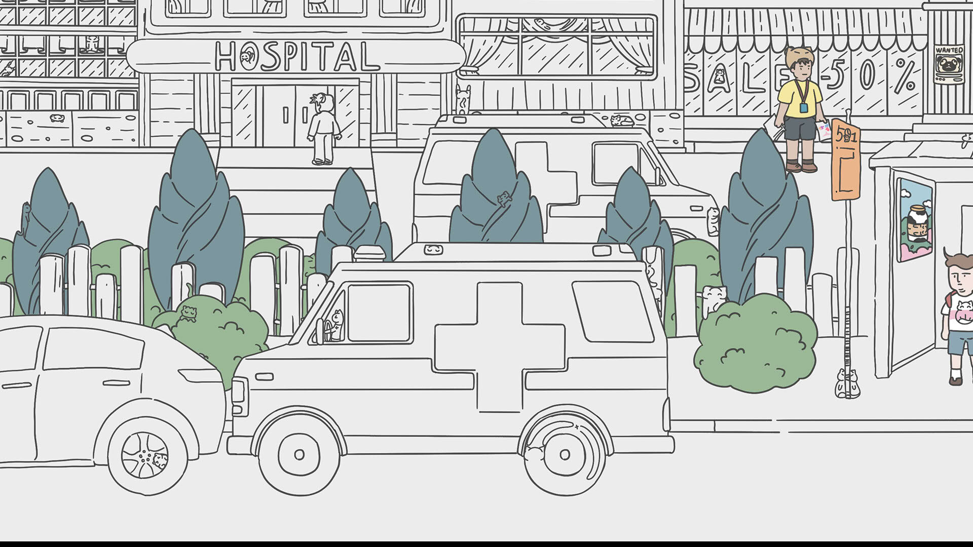 Screenshot for 100 Waiting Cats