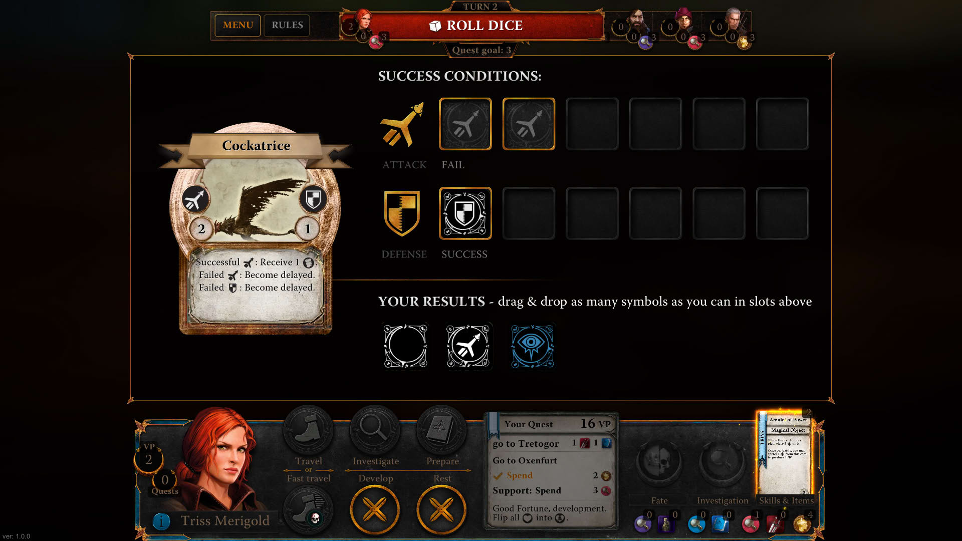 Screenshot for The Witcher: Adventure Game