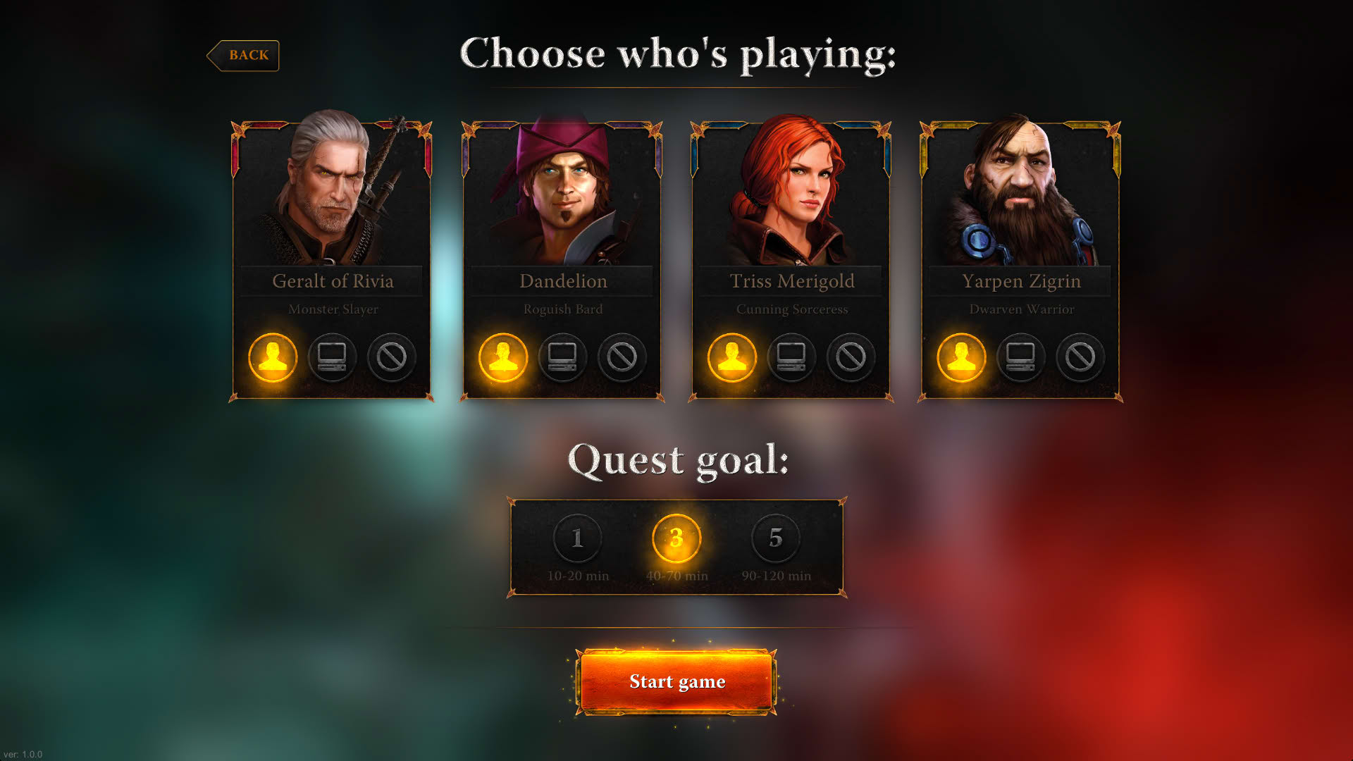 Screenshot for The Witcher: Adventure Game