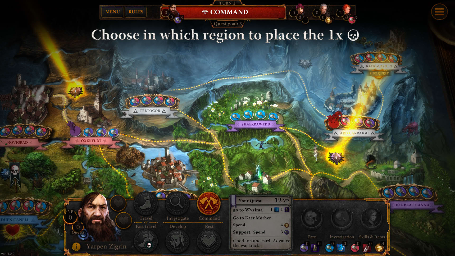 Screenshot for The Witcher: Adventure Game