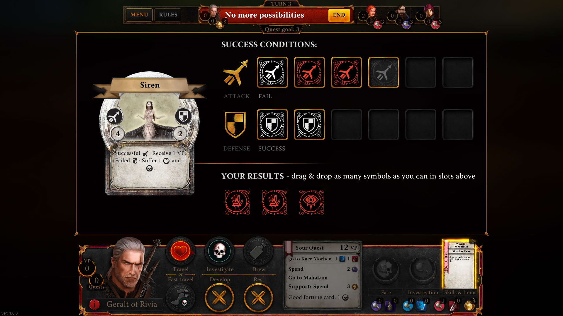 Screenshot for The Witcher: Adventure Game