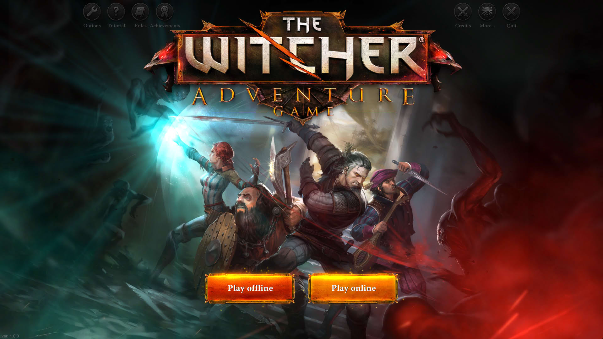 Screenshot for The Witcher: Adventure Game