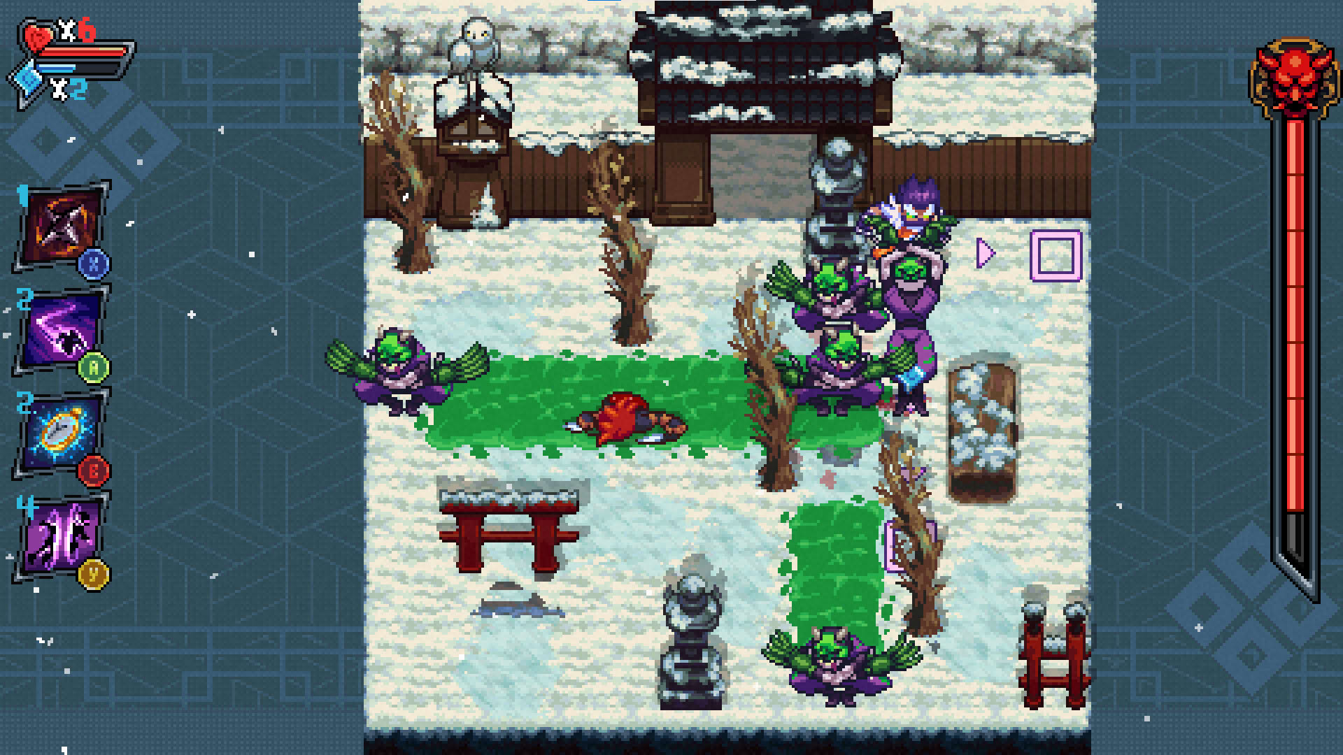 Screenshot for Arashi Gaiden