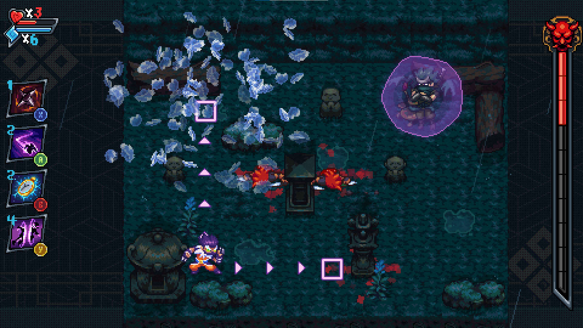 Screenshot for Arashi Gaiden