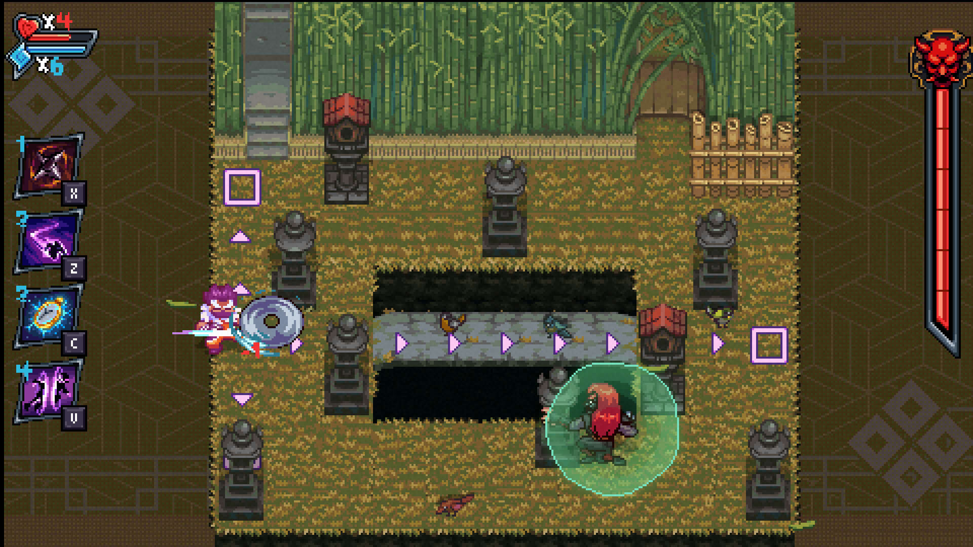 Screenshot for Arashi Gaiden