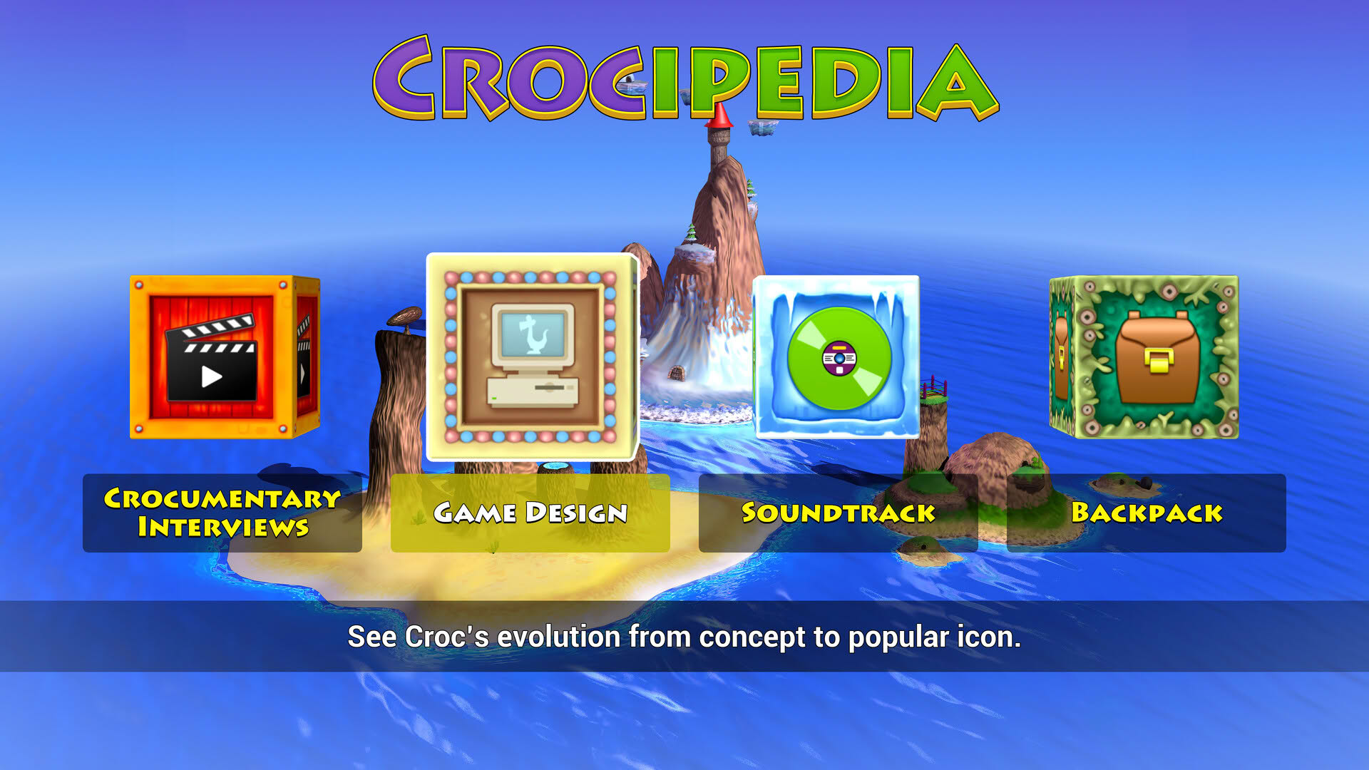 Screenshot for Croc Legend of the Gobbos
