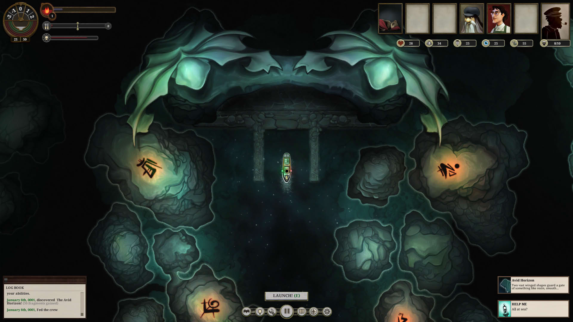 Screenshot for Sunless Sea