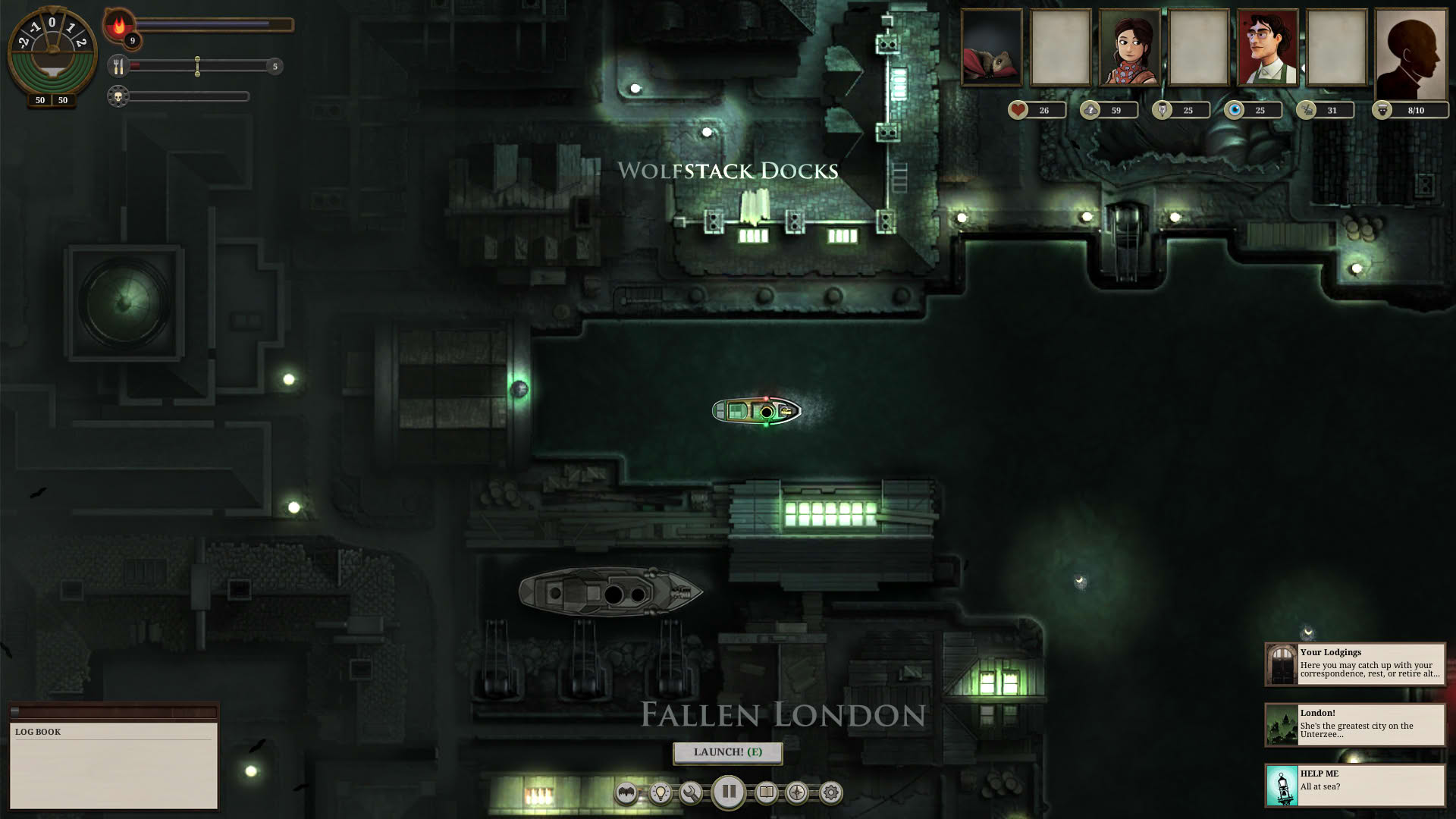 Screenshot for Sunless Sea