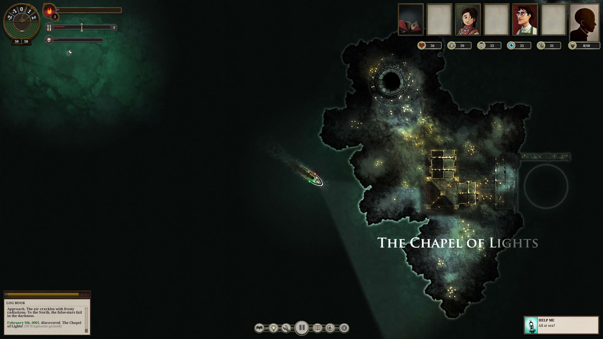 Screenshot for Sunless Sea