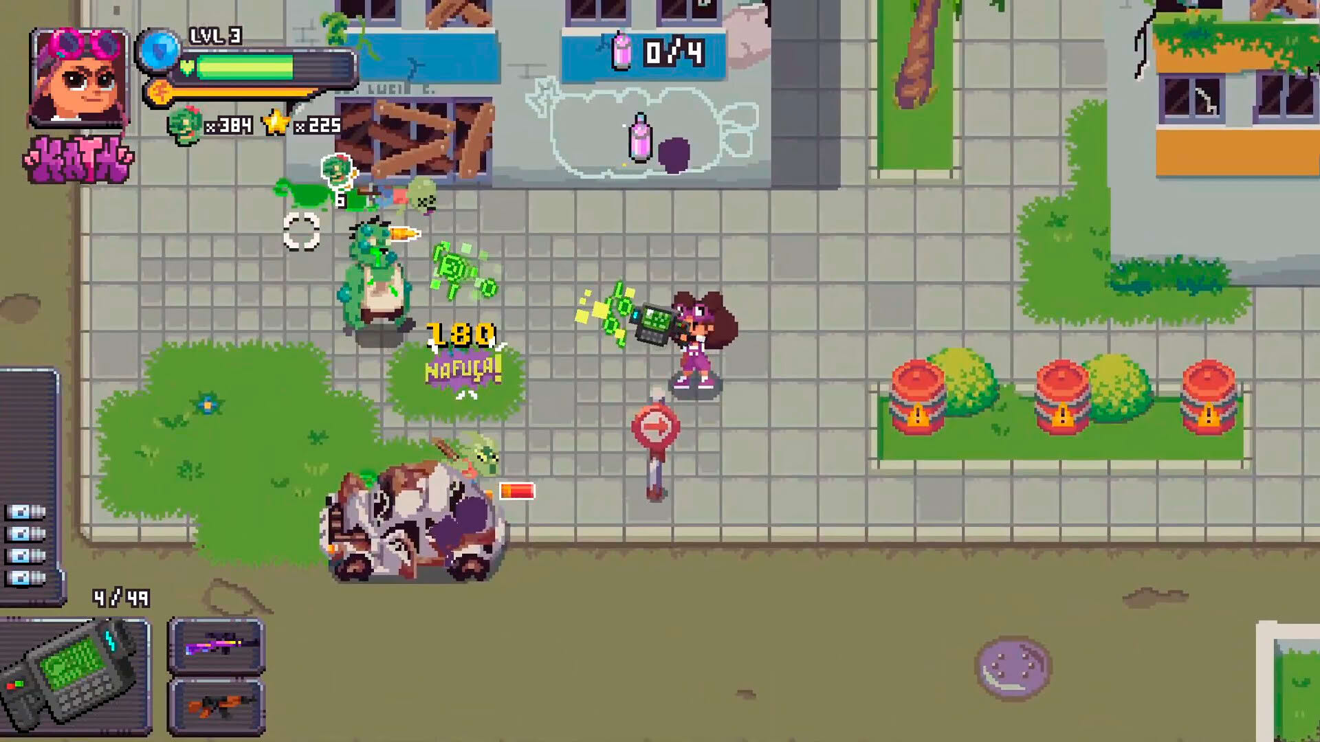 Screenshot for Ghetto Zombies: Graffiti Squad