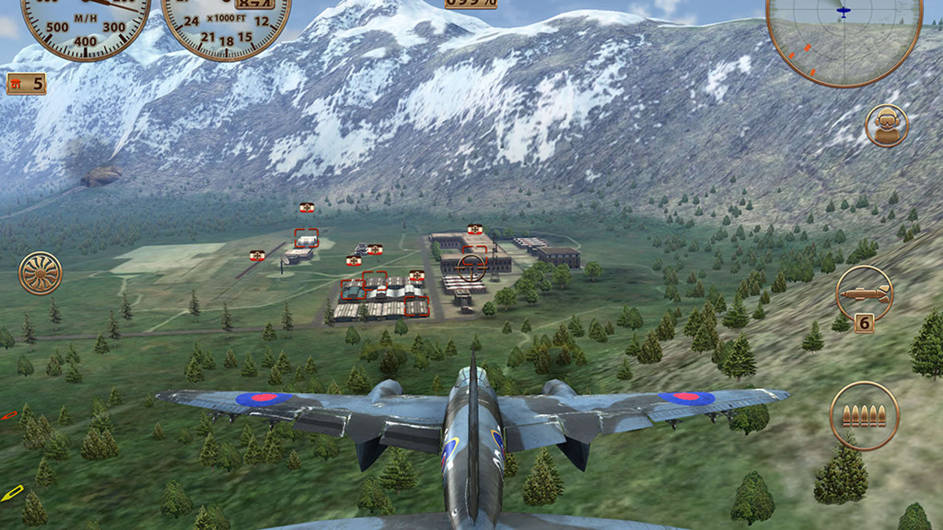 Screenshot for Sky Gamblers: Storm Raiders
