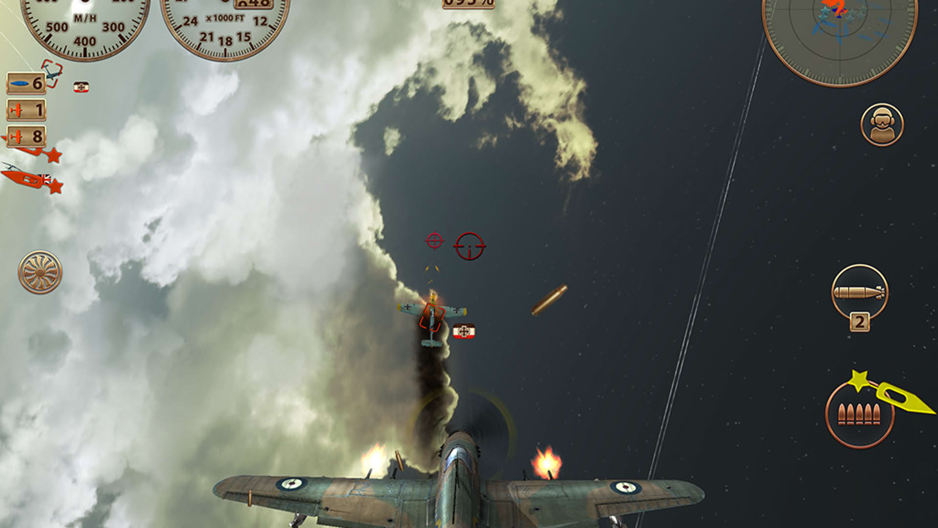 Screenshot for Sky Gamblers: Storm Raiders